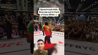 Speed made adin ufc boxing ufc mma trending funny ko [upl. by Nuhsar72]