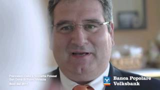 Banca Popolare Volksbank  SoliditÃ  Mauro Baldissin [upl. by Abrahan726]