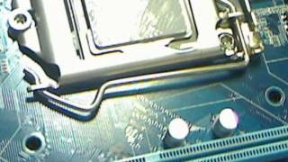 Core i3 CPU install and heatsink [upl. by Aronel]