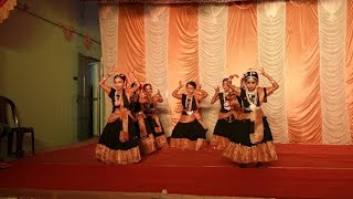 samavedham navil unarthiya swamiye  dance cover  Rudhra school of dance team [upl. by Abehshtab78]