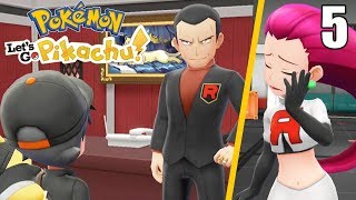 ¡NOS INFILTRAMOS EN EL EQUIPO ROCKET 👊 CUARTO GYM  Pokémon Lets Go 5 En Español  Switch [upl. by Rot]