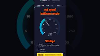 Indihome Movie 50Mbps speedtest indihome indihome50mbps cekspeed indihome fupindihome [upl. by Nyledam82]