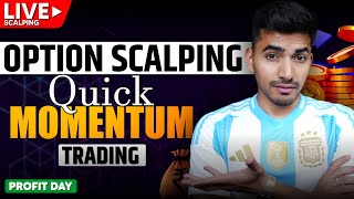 Live Option Scalping Quick Momentum Trading Strategies [upl. by Oates]