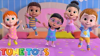 Five Little Babies Jumping on the Bed  Nursery rhymes amp Kids Songs  Lullaby amp Baby Songs [upl. by Sialac]