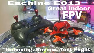 Eachine E013 Micro FPV Drone  Review and Test Flight [upl. by Tillman357]