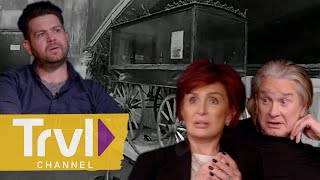 Osbournes SHOCKED When Hearse Moves by Itself  The Osbournes Want to Believe  Travel Channel [upl. by Abeu]