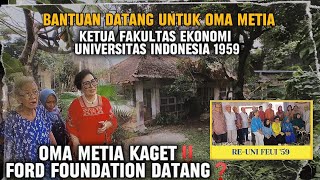 OMA METIA GAK NYANGKA BAKAL DI DATANGI KETUA ALUMNI FAKULTAS EKONOMI UI 1959‼️ [upl. by Assilram]