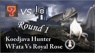 Koedjava Hunter  MHFU  Ancestral Dragon  White Fatalis HR Vs Royal Rose SnS  Round 1 [upl. by Harwell]