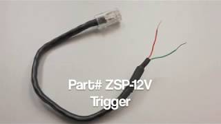 Elite Screens ZSP 12V Trigger Setup Video [upl. by Forrest]