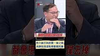 吳靜怡苦勸藍營昨日高虹安今日徐巧芯 憨川圖解徐巧芯與詐團距離還有一線之隔｜20240423｜shorts [upl. by Broome]