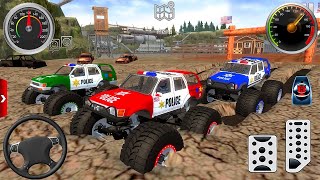 Offroad Police Truck Multiplayer Impossible Mud Driving Motocross Android Gameplay Offroad Outlaws [upl. by Anuqahs]