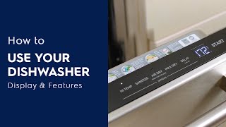 How to Use Dishwasher Display amp Features [upl. by Nadabus]