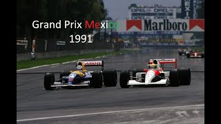 F1 Grand Prix Mexico 1991  race [upl. by Merle]