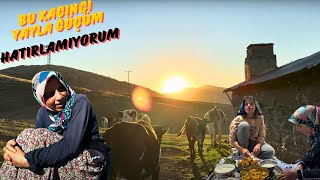 YAYLA DAN GÖÇ VAKTİ GELDİ YAYLADAN KÖYE UZANAN ÜÇ SAATLİK GÖÇ YOLU [upl. by Olvan]