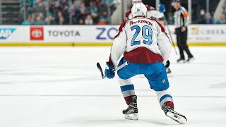 MacKinnon joins 100point club with CLUTCH overtime finish [upl. by Issor]