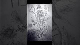 Drawing SCP 179 art art drawing scp179 scp fanart pencildrawing [upl. by Hedaza]