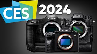 CES 2024 New Cameras Sony  Nikon  Canon [upl. by Rexanna]