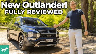 Mitsubishi Outlander 2022 review  improved sevenseat family SUV  Chasing Cars [upl. by Adnaugal]