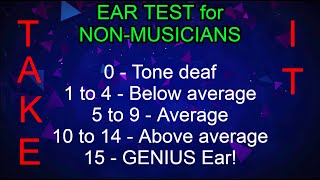 Are you TONE DEAF or MUSICALLY GIFTED A FUN test for nonmusicians [upl. by Hamid]