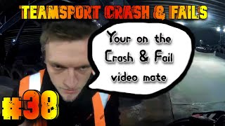 TeamSport Go Kart crash amp fails Compilation 38 [upl. by Coniah]