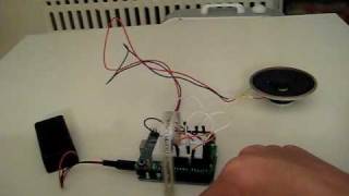 Arduino  FlexiForce  Speaker [upl. by Angele]