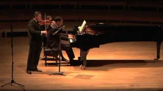 MAXIM VENGEROV AND PATRICE LARE  Sonata for violin and piano in D Major  F HAENDEL [upl. by Artied]