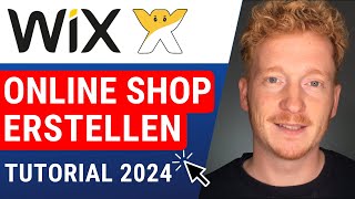 Wix Onlineshop Erstellen  Tutorial 2024 für Einsteiger auf Deutsch [upl. by Alekehs620]