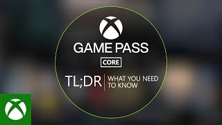 Introducing Xbox Game Pass Core [upl. by Kriss]