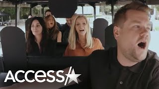 ‘Friends’ Cast Get Emotional In Carpool Karaoke w James Corden [upl. by Asiil]