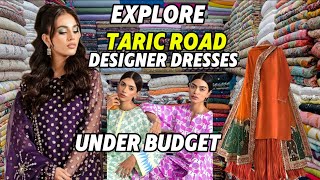 Explore Tariq Road Bahadurabad Branded lawn Designer Dress Muse Luxury Chiken kari Affordable price [upl. by Rabelais422]