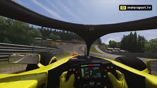 Un tour de SpaFrancorchamps en réalité virtuelle [upl. by Avuha427]