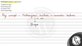 Methanogenic bacteria are not found in [upl. by Korry]