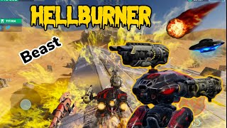 Hellburner Hammer Full MK34K HD  War Robots Gameplay [upl. by Martino]