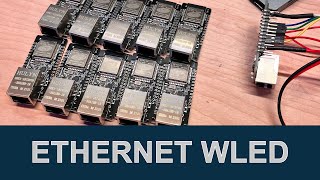 Easy WLED Installation on WT32ETH01ESP32 [upl. by Daenis]