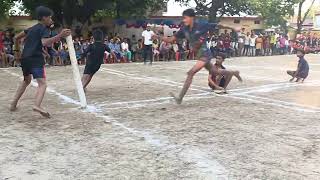 under 14 final kho kho match Aadarsh inter College inter College bhinga shravasti part 1 [upl. by Aitetel22]