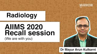 Radiology AIIMS 2020 Recall session We are with you [upl. by Bunni]