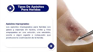 Tipos de Apósitos para Heridas [upl. by Radborne471]