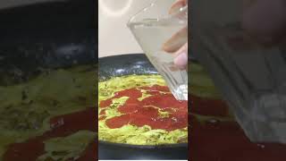 Lentil Curry w Yogurt Pooring water Sounds shorts asmrcookingsounds food [upl. by Eerased]