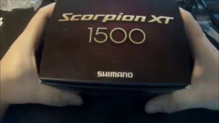 Shimano Scorpion XT 1500 Reel Review [upl. by Annoik]