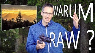 FOTOGRAFIEREN LERNEN 2 🎞 Muss ich in RAW fotografieren [upl. by Haduhey]