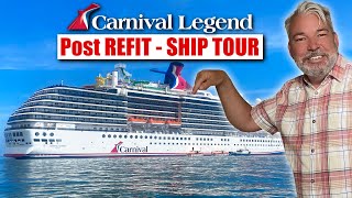 Carnival Legend FULL Ship Tour  How Does She Look After The Refit [upl. by Naul20]