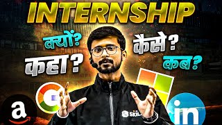 How To Get Internships In 1st2nd Year Of College Everything You Need To Know 🤯  Job Vs Internship [upl. by Bowman]