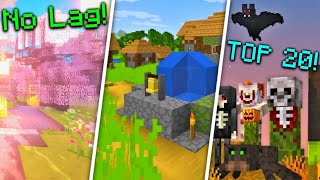 Top 20 BEST Texture Packs For MCPE 117 [upl. by Enia]