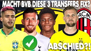 BVB braucht diese 3 Transfers Macht Dortmund Couto Fix  Füllkrug zu Milan [upl. by Okihsoy673]