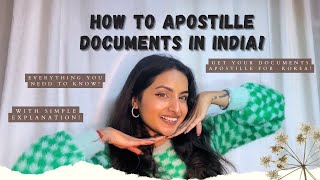 How to get documents apostille for GKS scholarship 2023 Everything you need to know about apostille [upl. by Krucik]