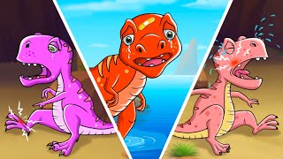 Baby Trex Got A Boo Boo Song  FunForKidsTV  Nursery Rhymes amp Baby Songs [upl. by Ahcrop]