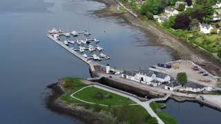 Corpach Canal Basin Loch Linnhe [upl. by Nwahsar]