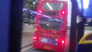 XFE Convert Limp  GAL SE80 On Bus Route 244 15 [upl. by Eelyme191]