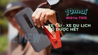 Review Bộ Kích bình ac quy Ô Tô đang hot 70mai Jump Starter Max Midrive PS06 [upl. by Glynas]