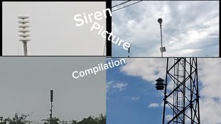 Tornado Siren Picture Compilation [upl. by Yrolam]